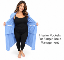 Load image into Gallery viewer, Inspirational Mastectomy Recovery Robe | Warrior Sisters
