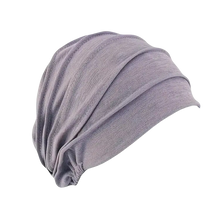 Load image into Gallery viewer, Ultra-soft Pleated Chemo Beanie Chemotherapy Hat | Warrior Sisters
