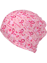 Load image into Gallery viewer, breast cancer awareness beanie hat
