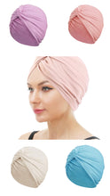 Load image into Gallery viewer, Lightweight Summer Chemo Beanie Chemotherapy Hat Chemo Turban | Warrior Sisters
