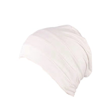 Load image into Gallery viewer, Simple Lightweight Chemo Beanie 100% Bamboo Cotton Sleep Beanie | Warrior Sisters
