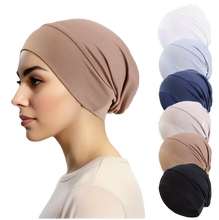 Load image into Gallery viewer, Simple Lightweight Chemo Beanie 6 Piece Set | Warrior Sisters
