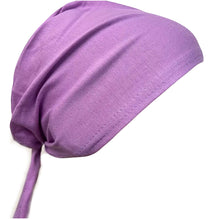 Load image into Gallery viewer, Orchid Tie Back Beanie

