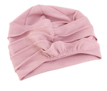 Load image into Gallery viewer, Ultra-soft Pleated Chemo Beanie Chemotherapy Hat | Warrior Sisters
