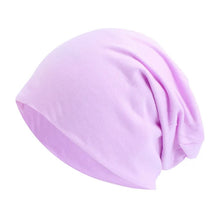 Load image into Gallery viewer, lilac chemo beanie

