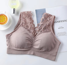 Load image into Gallery viewer, Khaki mastectomy Bralette

