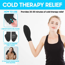 Load image into Gallery viewer, Ice Gloves and Ice Socks for Chemo Combo Cold Therapy Ice Gloves and Socks Chemotherapy
